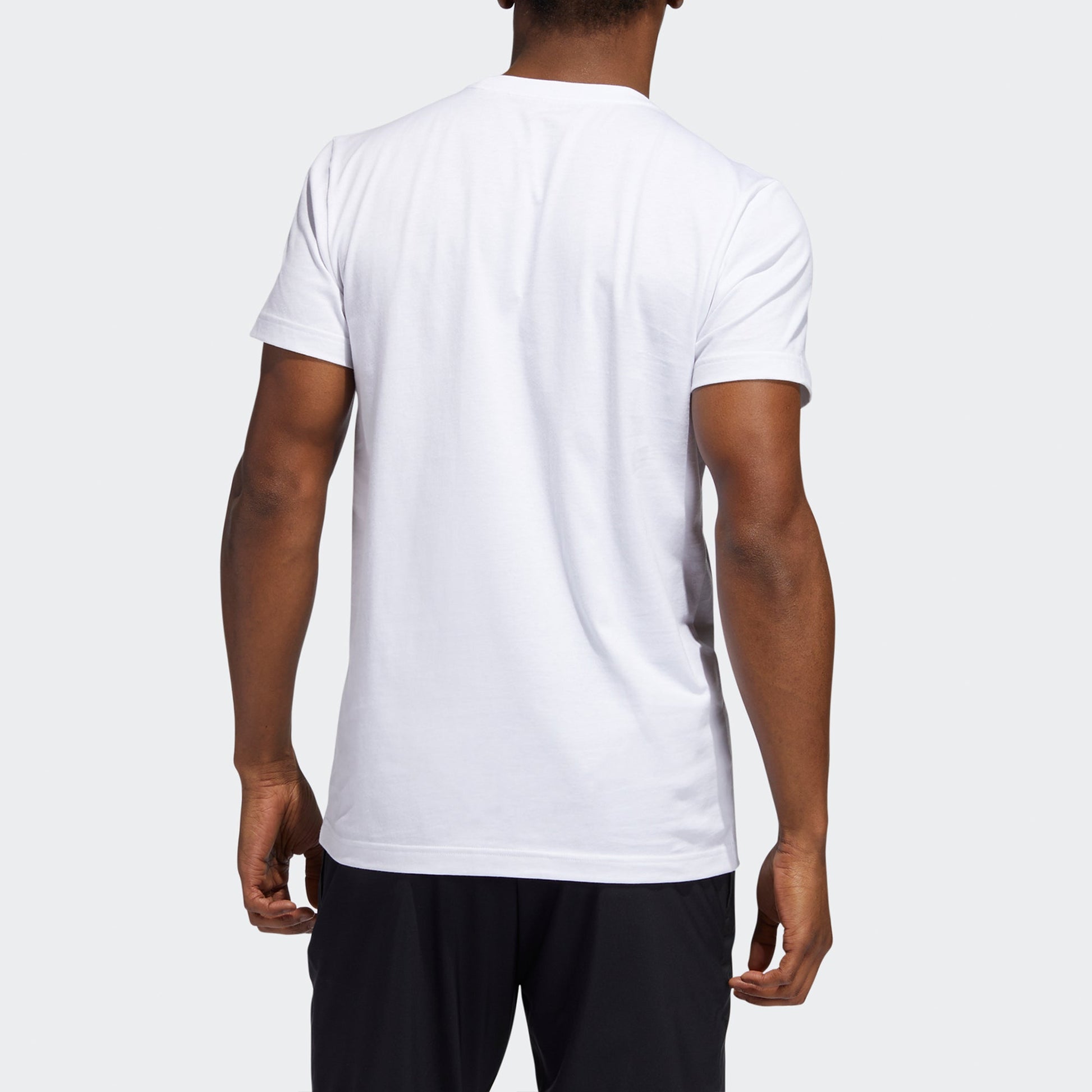 adidas Chengdu Tee Cartoon Printing Basketball Sports Short Sleeve White GE1062