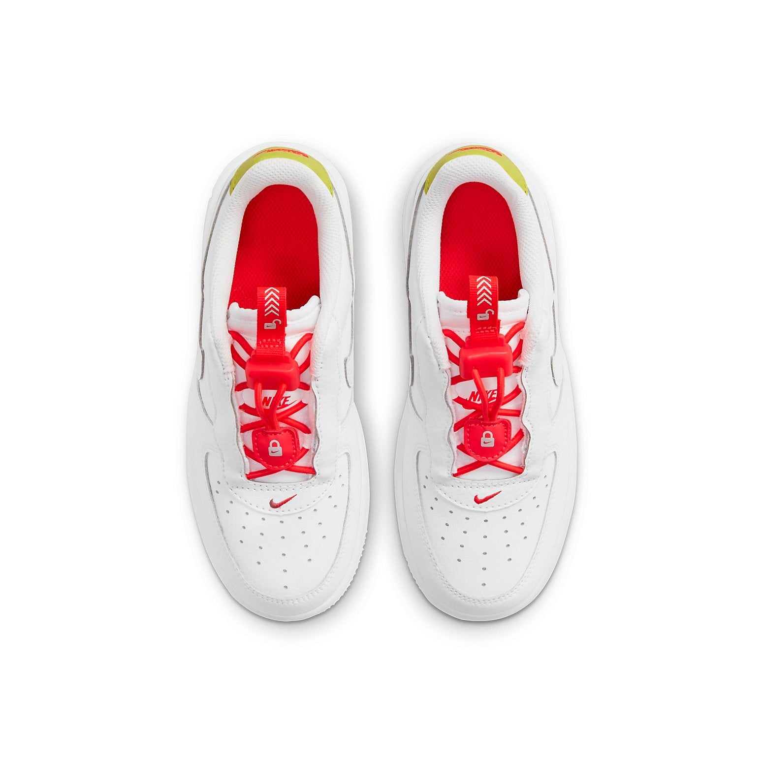 (PS) Nike Force 1 Toggle 'White Bright Crimson' CU5287-102