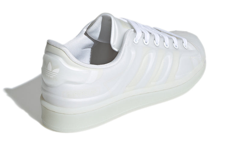 (GS) adidas originals Superstar Futureshell J 'All White' H00834