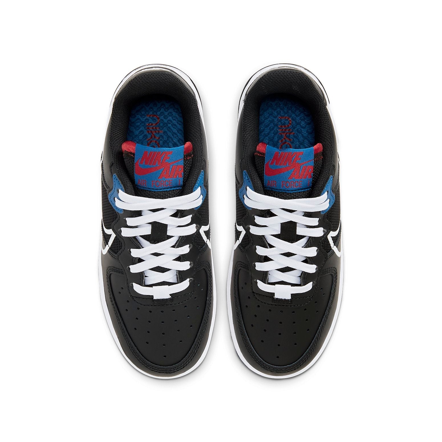 (GS) Nike Air Force 1 React SU 'Black Gym Red' CT5117-002