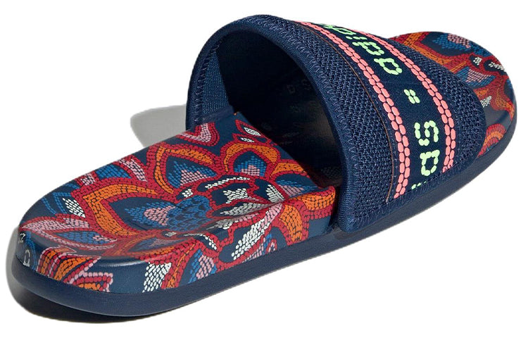 (WMNS) adidas Adilette Comfort Slide 'Floral Mystery Blue' GV7086