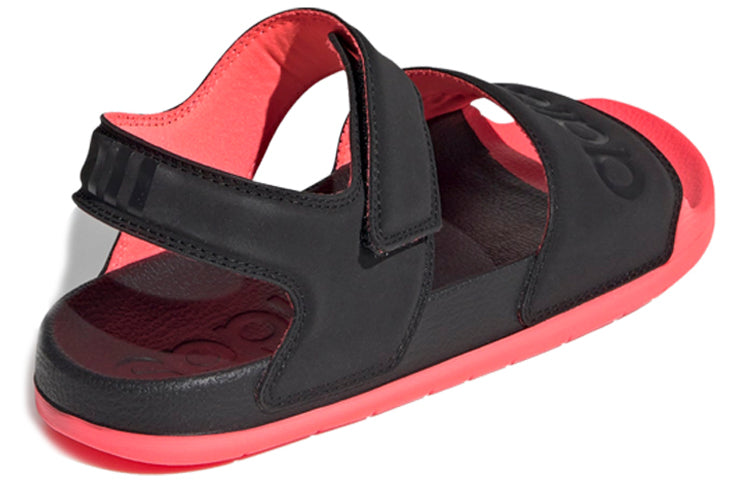 (WMNS) adidas Adilette Sandal 'Black Signal Pink' FW4300