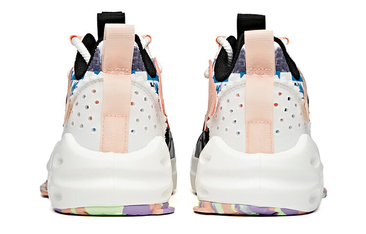 (WMNS) ANTA Badao Mid 'Black Pink White' 122128084-5