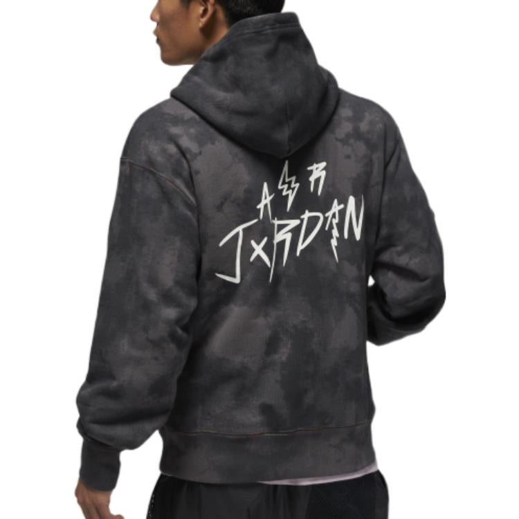 Air Jordan x J Balvin Tie Dye Hoodie 'Dark Grey' DR2959-029