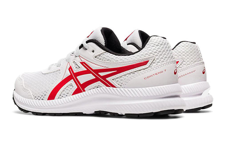 (GS) ASICS Gel-Contend 7 'White Red' 1014A192-100