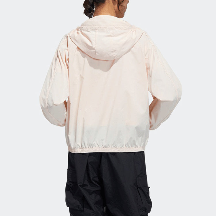 (WMNS) adidas Sports Woven Zipper Hooded Long Sleeves Pink Jacket GP0668