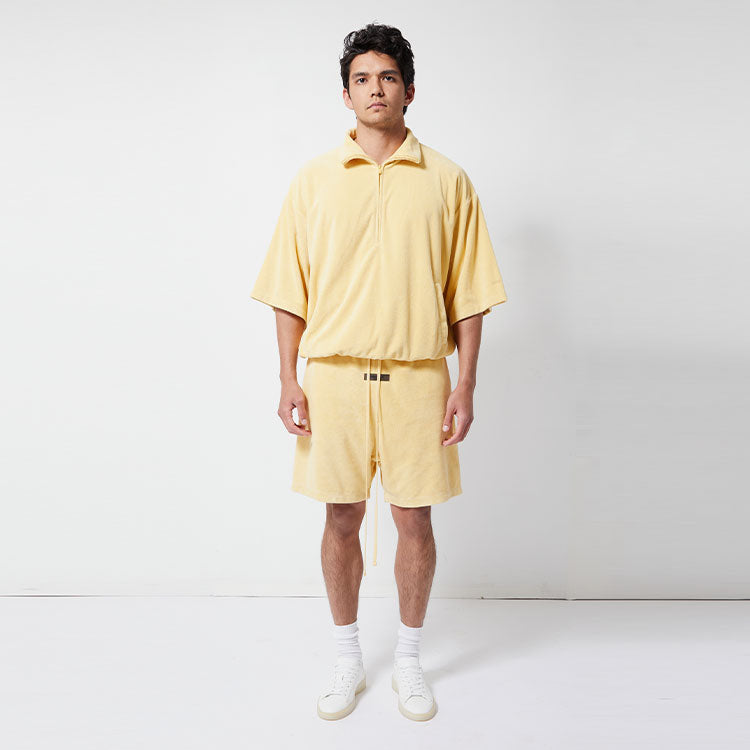 Fear of God Essentials SS23 Sweatshort 'Light Tuscan' 160BT222002F