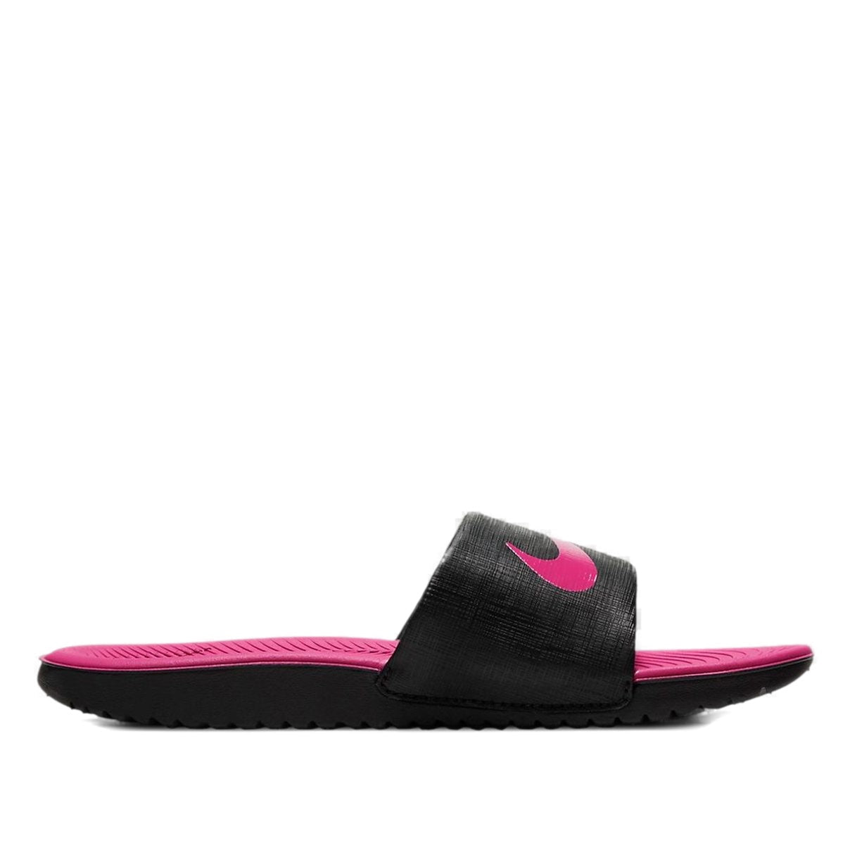 (GS) Nike Kawa 'Black Vivid Pink' DD8519-001