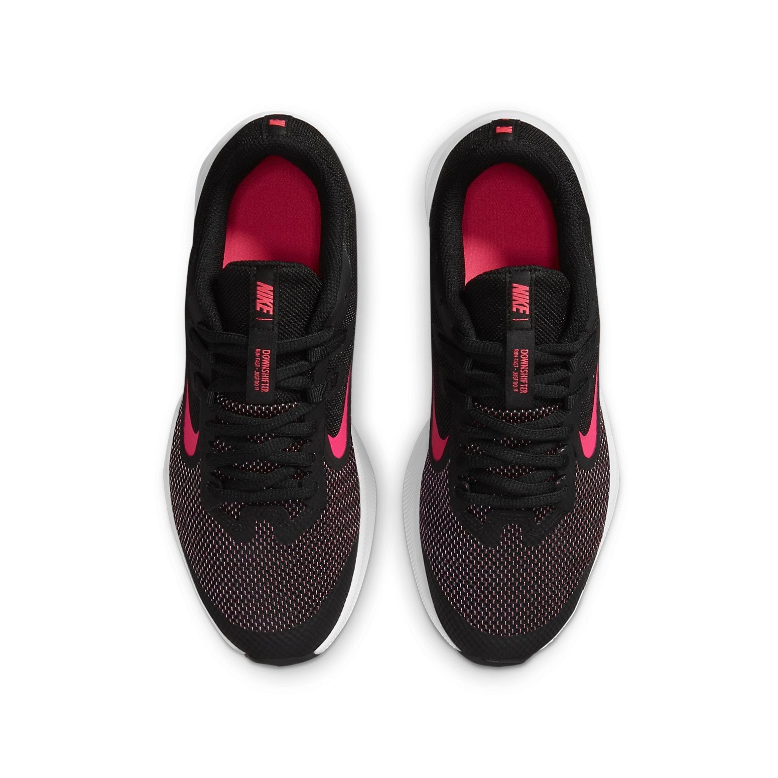 (GS) Nike Downshifter 9 'Black Red White' AR4135-003