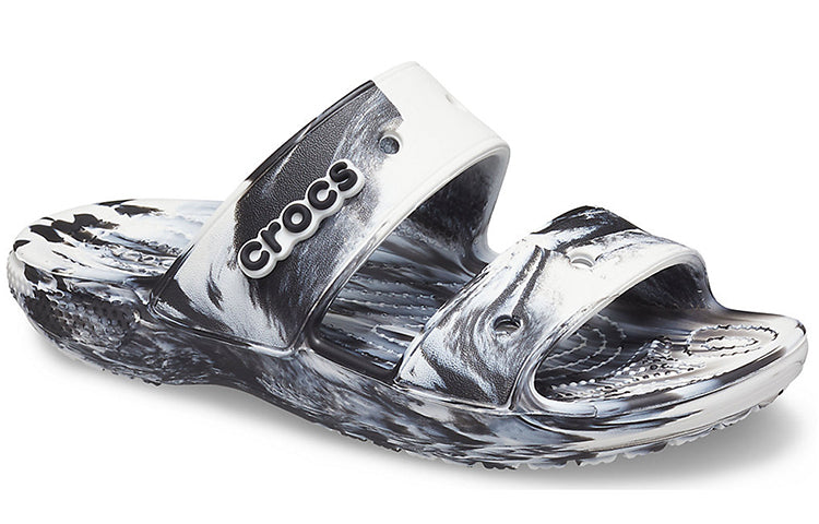 Crocs Classic Clog Marble Beach Sports 'White Black‘ 207701-103