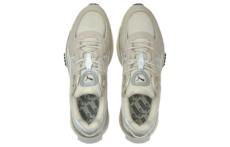 PUMA Wild Rider Low-Top Running Shoes Ivory 'Gray Silver White' 381596-01