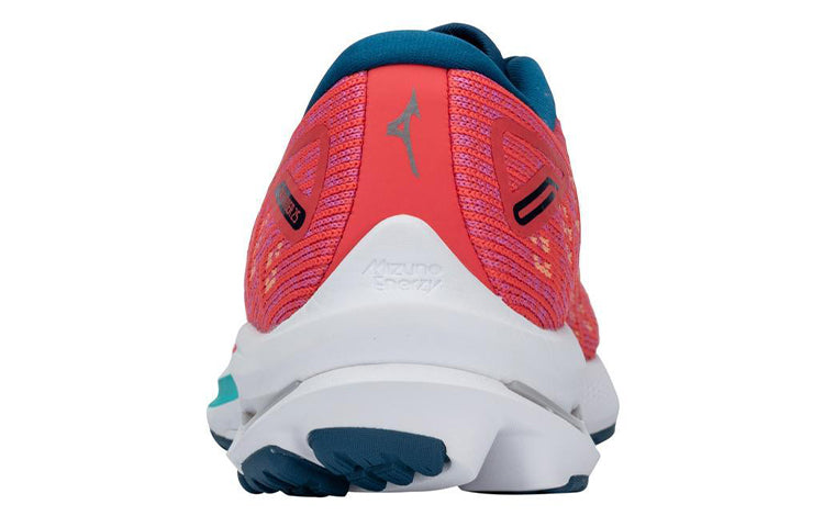 Mizuno Wave Rider 25 Waveknit 'Pink Blue White' J1GD217578