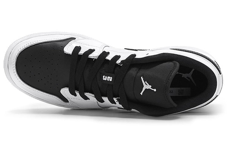 (GS) Air Jordan 1 Retro Low 'White Black' 553560-103