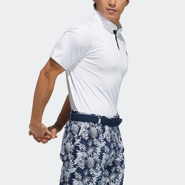 adidas Te Polo Ss Golf Sports Short Sleeve Polo Shirt White GM3618