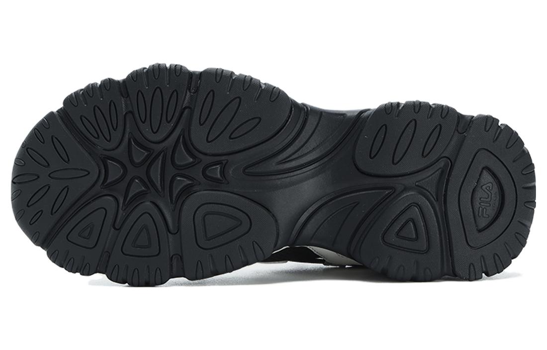 (WMNS) FILA Fluid 4 Sneakers 'Black Grey White' F12W332113FFC