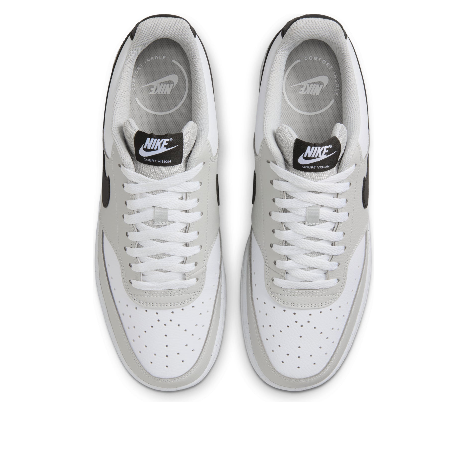 Nike Court Vision Low 'Grey Fog White Black' HV0927-097