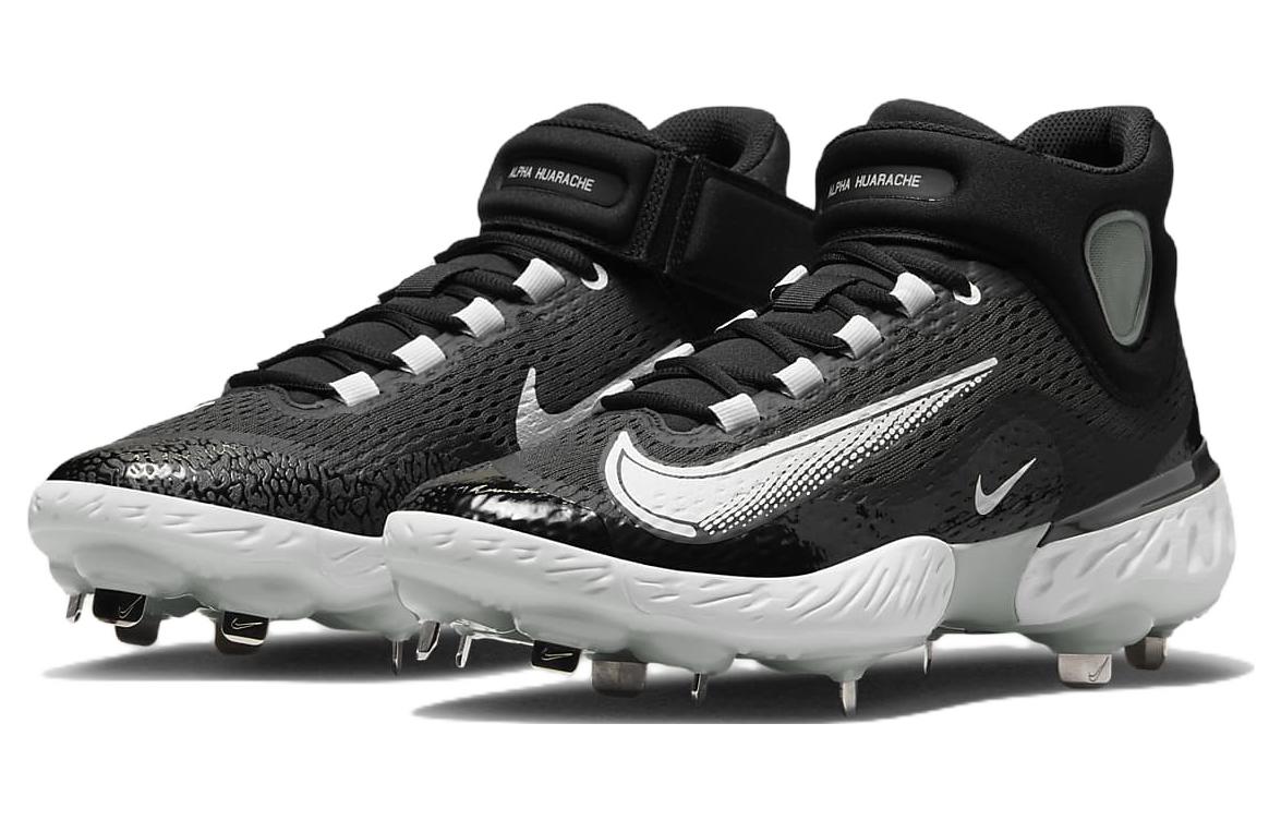 Nike Alpha Huarache Elite 4 Mid 'Black Dark Smoke Grey' DJ6520-011