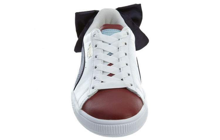 (WMNS) PUMA Basket Bow 'White Peacoat' 367733-01