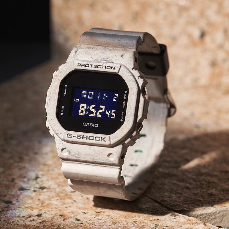 CASIO G-Shock Square 'White Black' DW-5600WM-5PRD