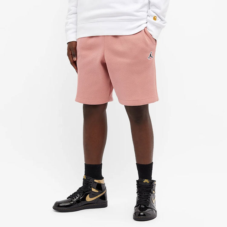 Air Jordan x Union LA Embroidered Logo Sports Shorts Asia Sizing 'Pink Red' CV1260-685