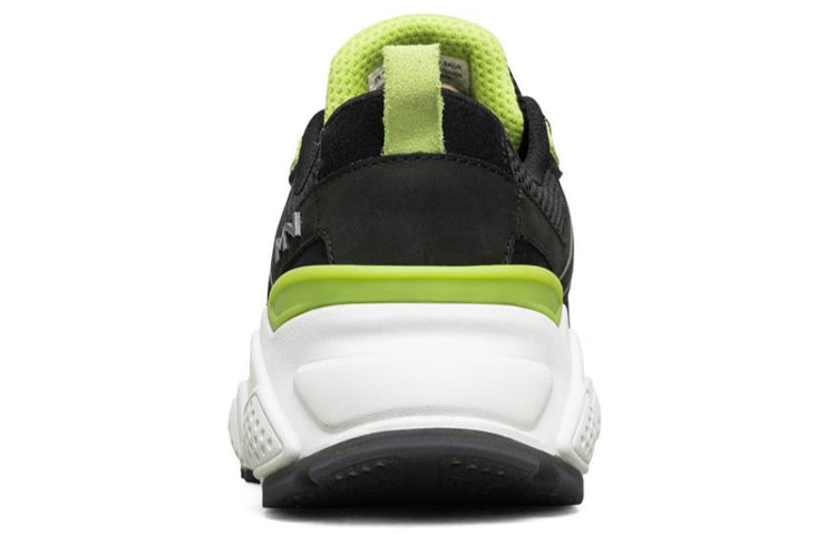 (WMNS) Skechers Kraz Black/White/Green 133001-BKGR