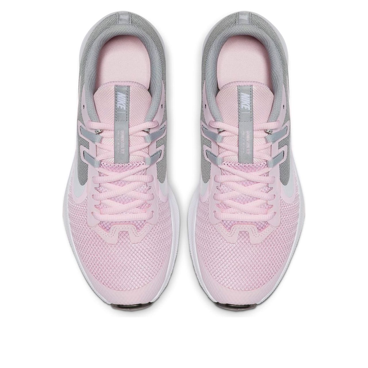(GS) Nike Downshifter 9 'Gray White Pink' AR4135-601