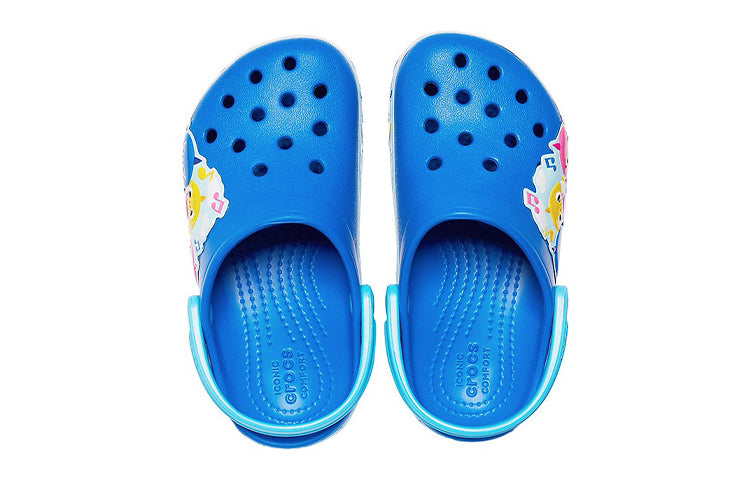 (GS) Crocs Fun Lab Baby Shark Band Clog 'Blue' 207066-4JL