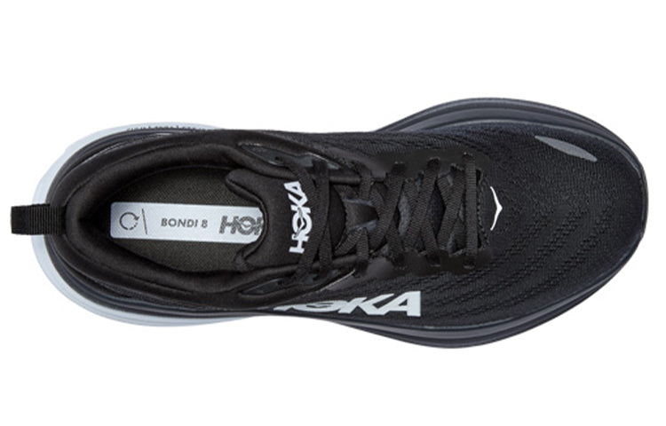 (WMNS) HOKA ONE ONE Bondi 8 'Black White' 1127952-BWHT
