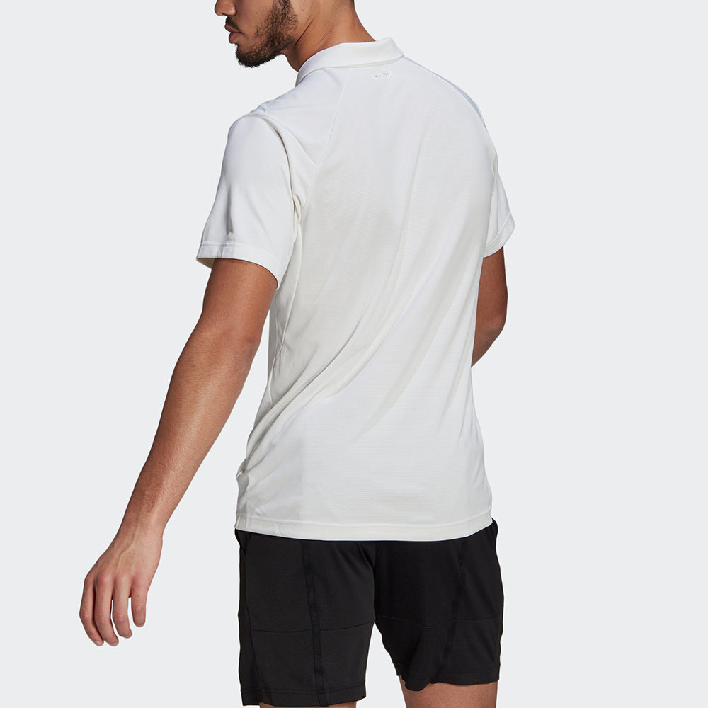 adidas H.rdy Polo Tennis Sports Training Breathable Short Sleeve Polo Shirt White GL5813