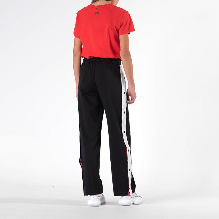 (WMNS) PUMA x KARL LAGERFELD FENDI Crossover Short Sleeve Red 595565-47