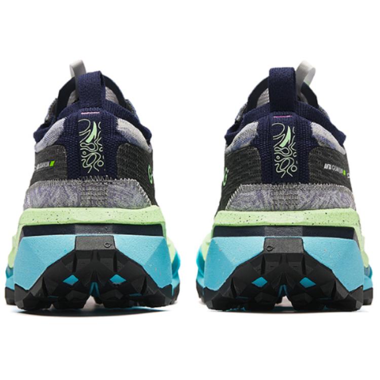 ANTA Running Shoes 'Grey Green Blue' 112416610A-3