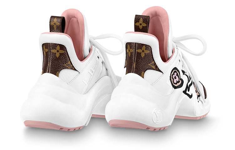 (WMNS) LOUIS VUITTON Archlight 1.0 Sneakers 'White with Large Logo' 1A93WZ