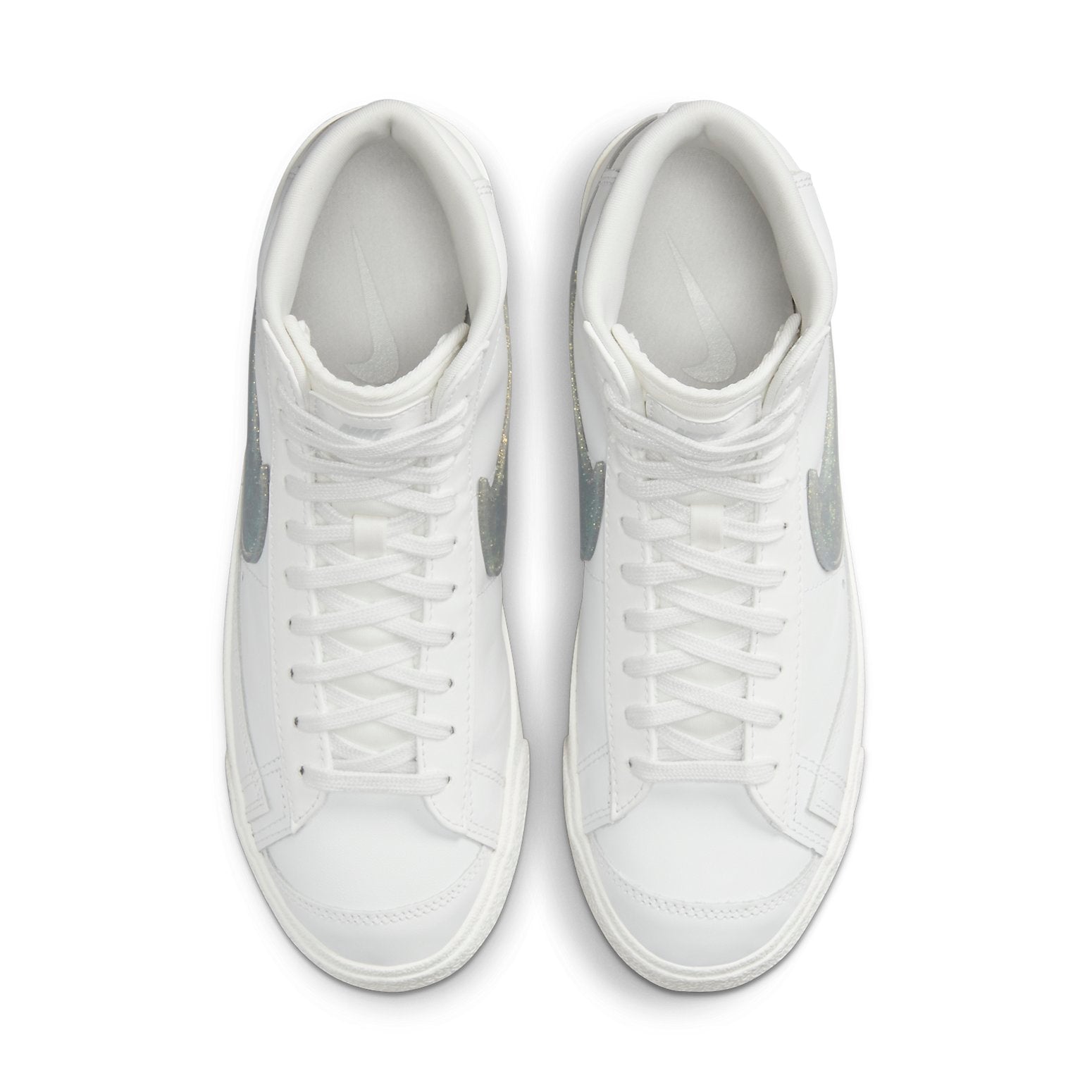 (WMNS) Nike Blazer Mid '77 Essential 'Glitter Swoosh - Dusty Sage' DH4399-100