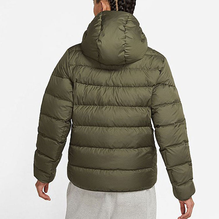 Nike Sportswear NSW Down Fill Sports hooded Stay Warm Down Jacket Green CU0226-380