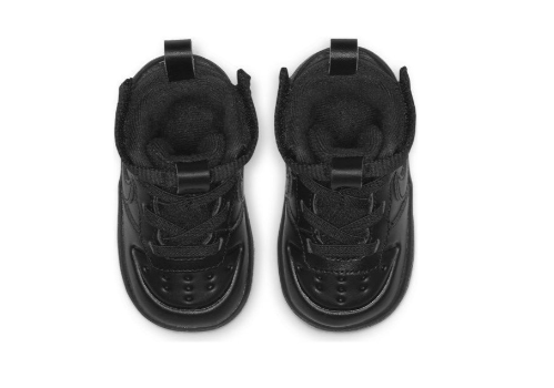 (TD) Nike Court Borough Mid 2 Boot 'Triple Black' BQ5445-001