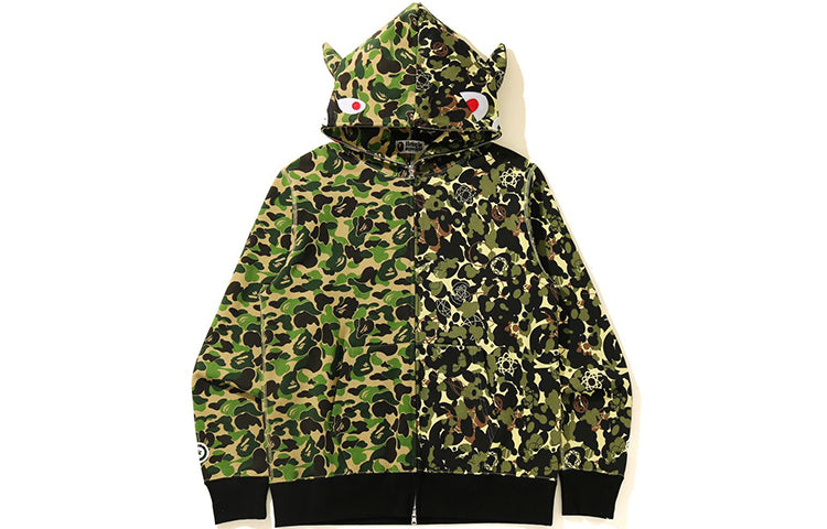 A Bathing Ape  x UNKLE Crossover Zipper Camouflage 1H23-115-906