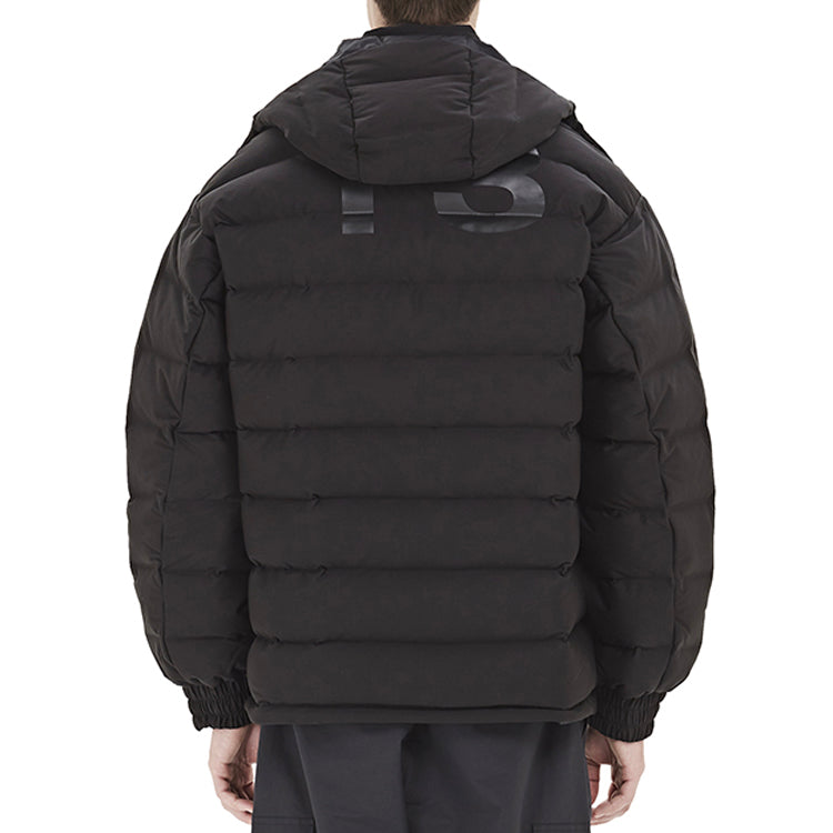 adidas Y-3 Seamless Hooded Down Jacket 'Black' FJ0442