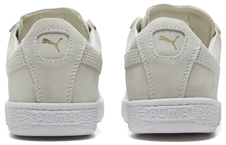 PUMA Suede Classic Metal Badge 'White Team Gold' 370081-02
