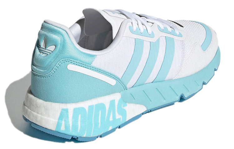 (WMNS) adidas ZX 1K Boost 'Bold Logo Graphic - Hazy Sky' FX6864