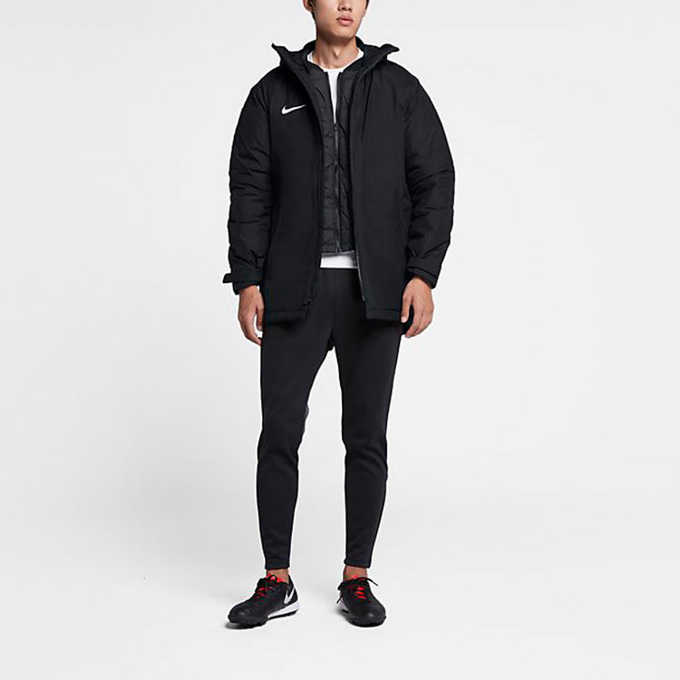Nike Football Academy 18 Hooded Sports Cotton Jacket Men's Black 893798-010