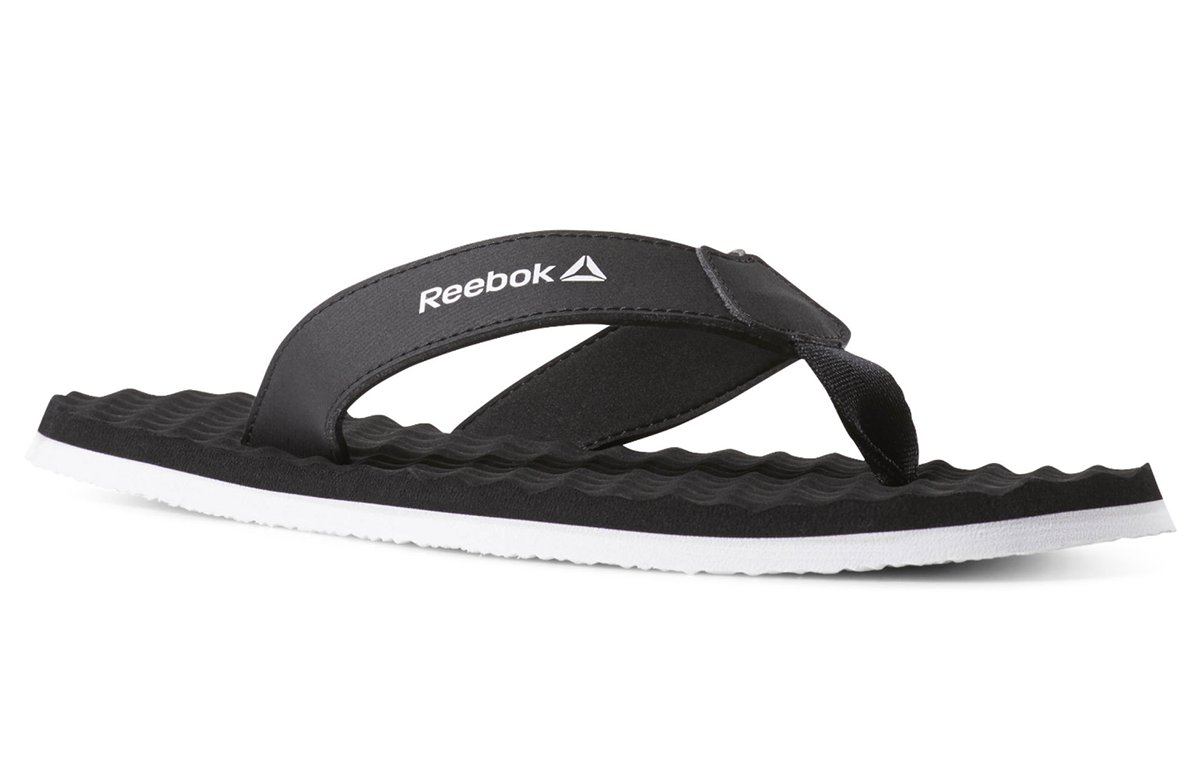 Reebok Misces Black White Slippers 'Black White' CN6484