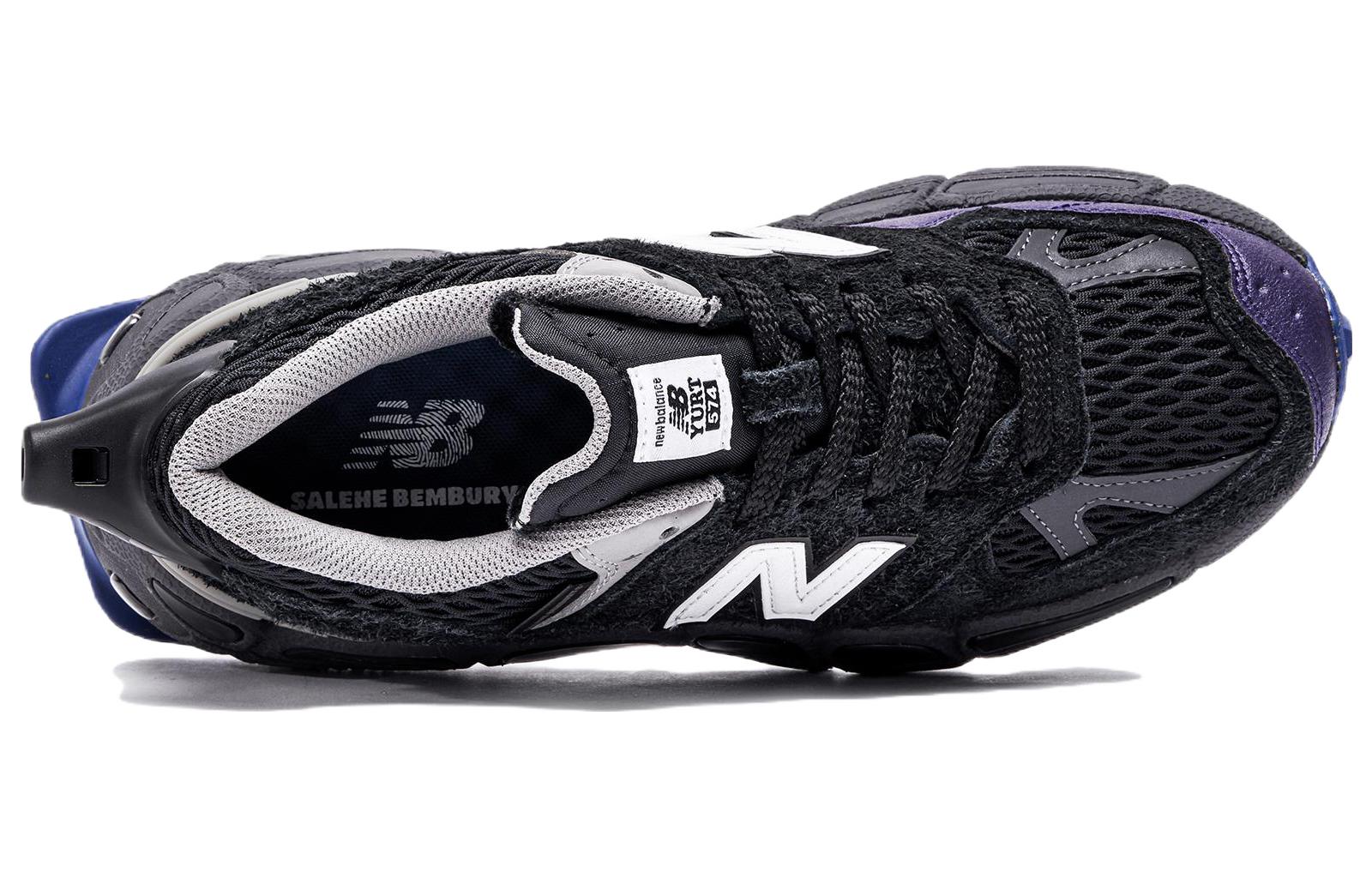 New Balance Salehe Bembury x 574 YURT 'Universal Communication - Black Plum' MS574YSE