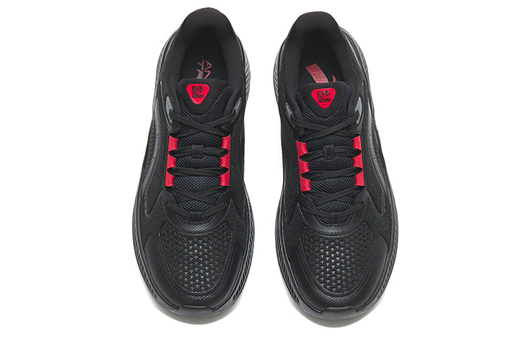 ANTA Training Series Sneakers 'Black Red' 112247789-6