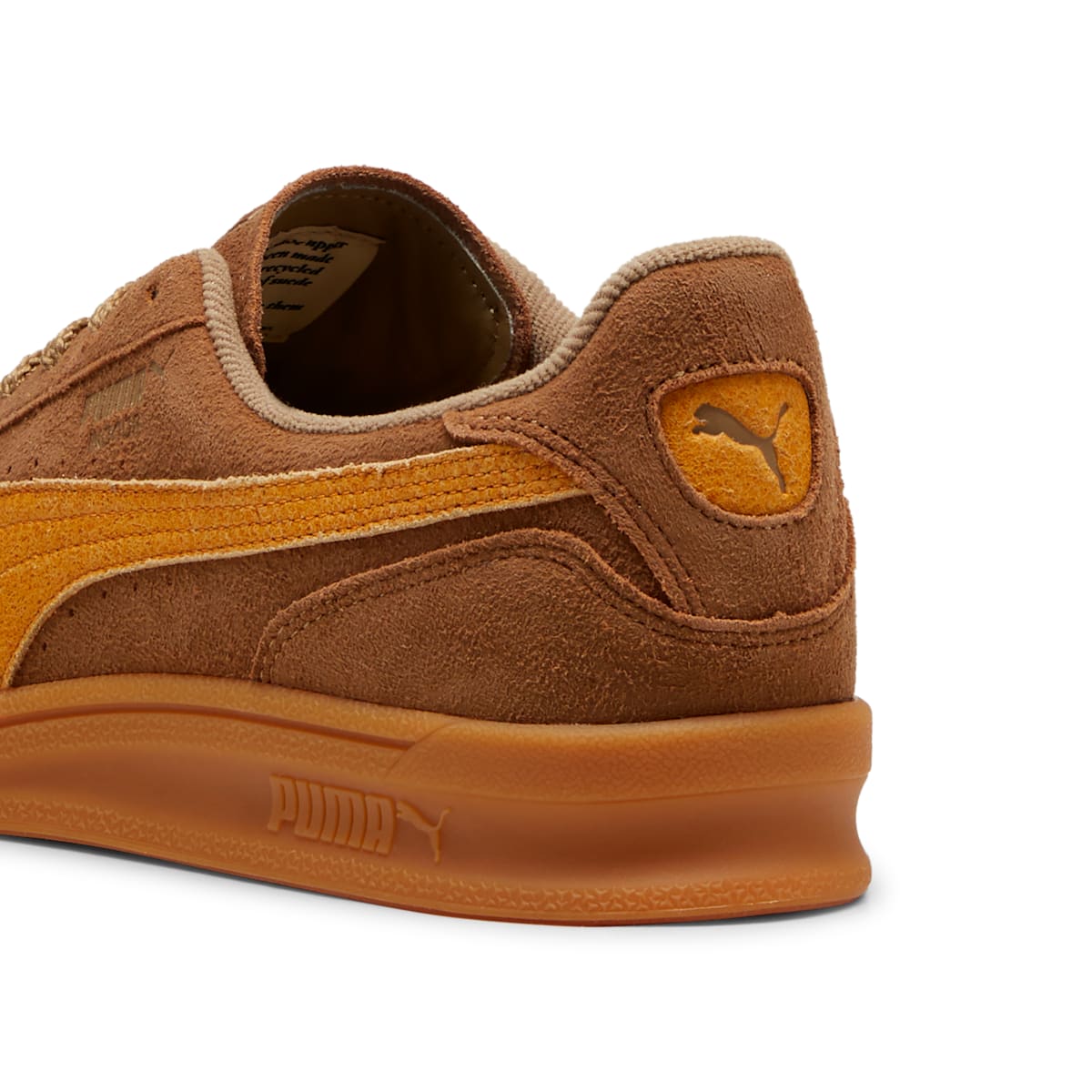 PUMA Indoor R Suede 'Chocolate Chip Sport Yellow' 398531-02