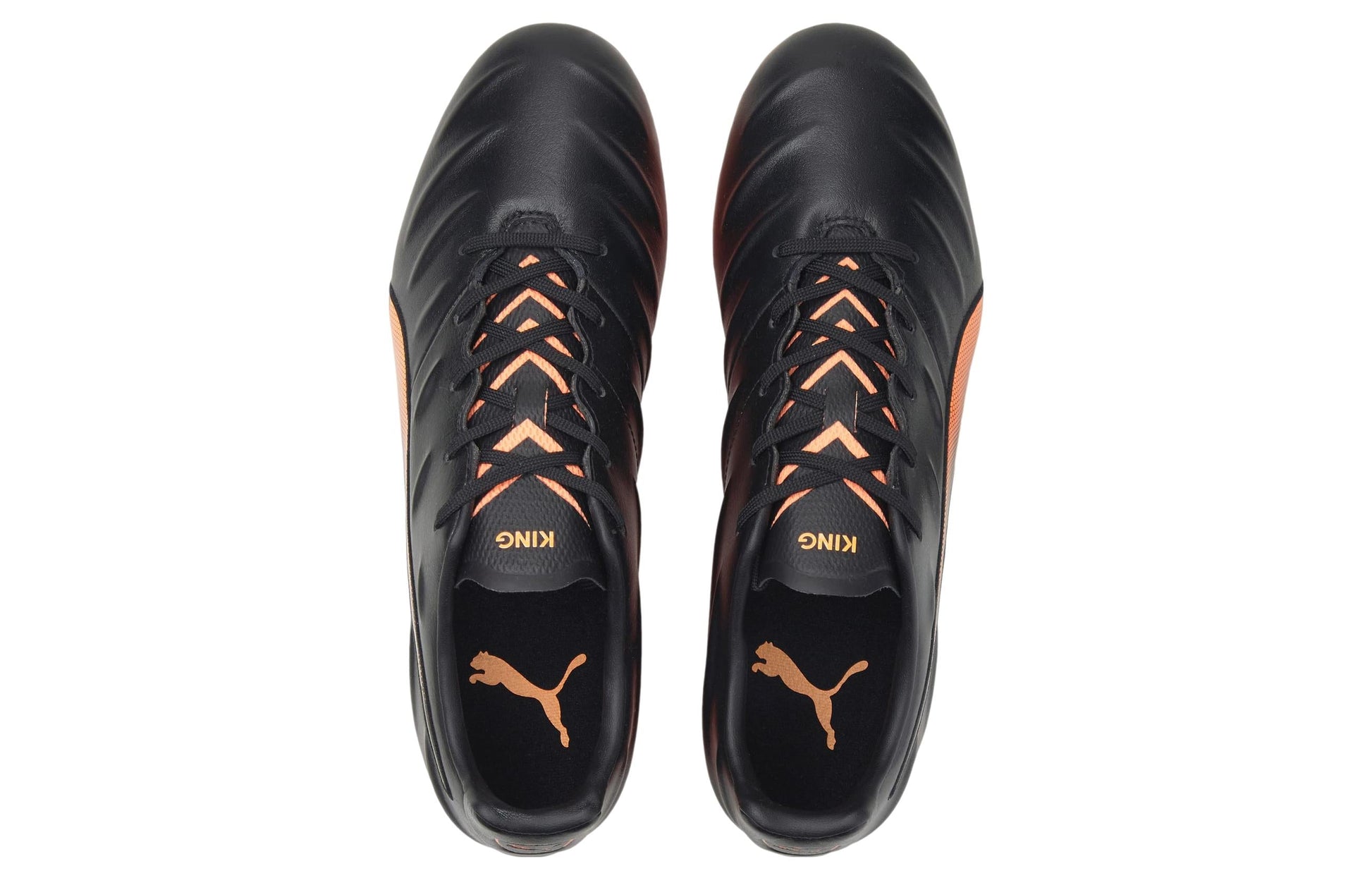 PUMA King Pro 21 FG 'Black Orange' 106549-04