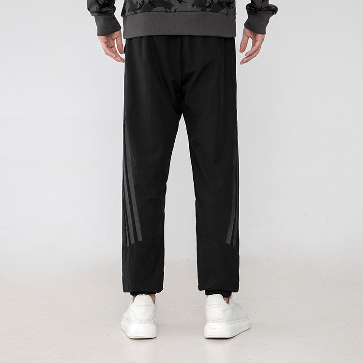 Men's adidas Fi Wv Bst Pt Big Pocket Bundle Feet Sports Pants/Trousers/Joggers Black H65367