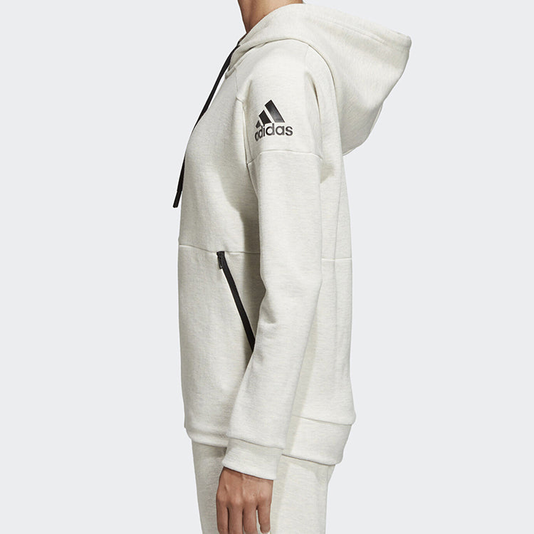 (WMNS) adidas Id Stadium Hd Sports Drawstring Hooded Jacket White DT9349