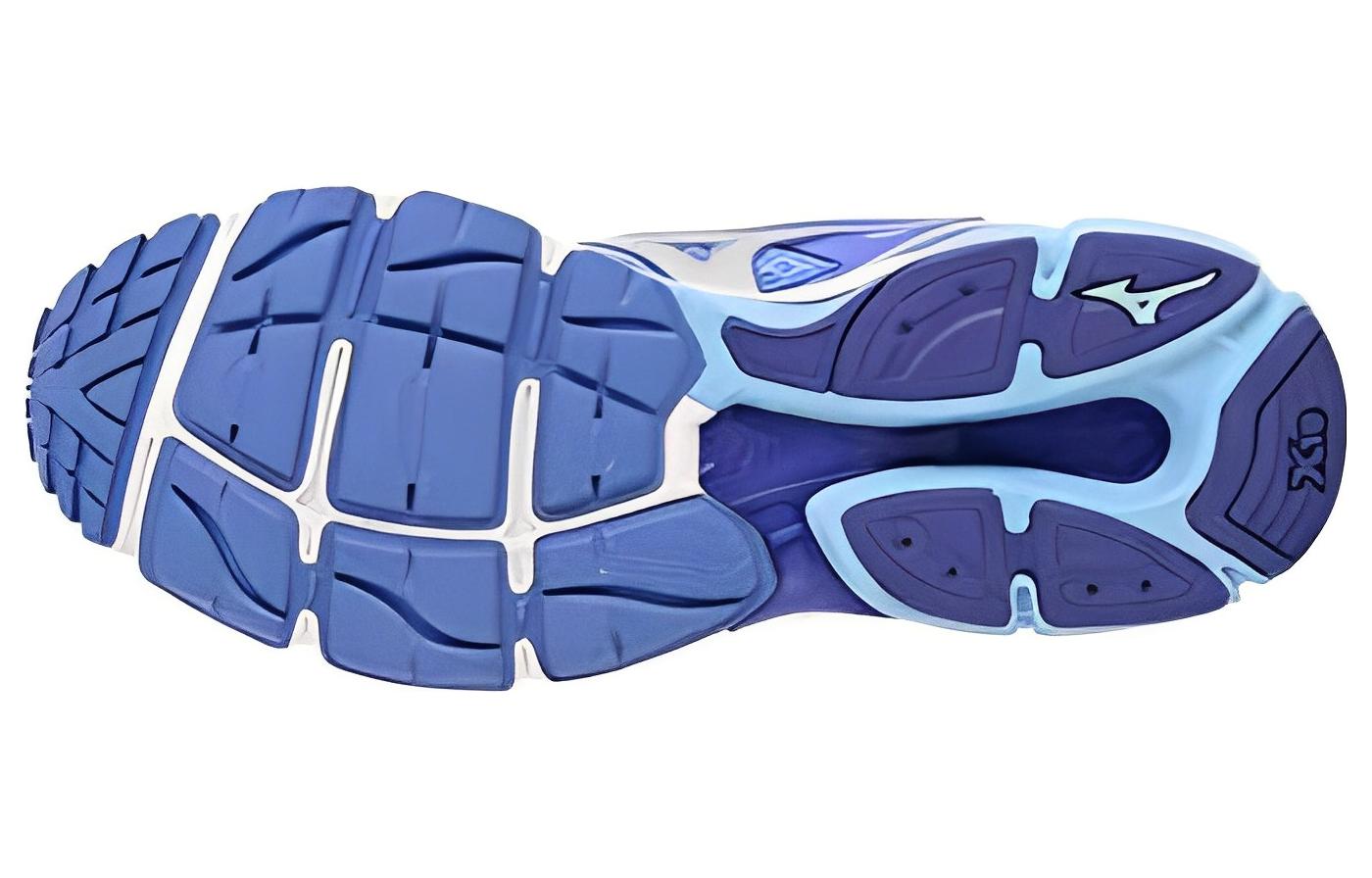 Mizuno Wave Ultima 7 Low Tops Wear-resistant Blue White J1GD150905