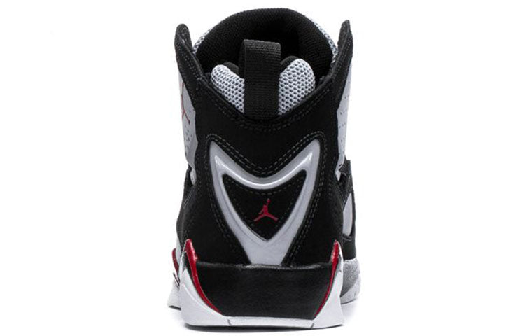 (GS) Air Jordan True Flight 'Black Red Grey' 343795-060