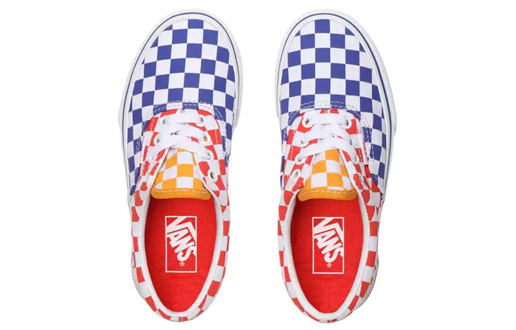 (PS) Vans Tri Checkerboard Era 'Red Blue' VN0A38H8WK0